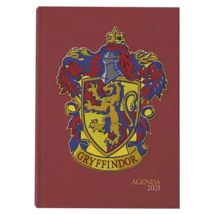 Harry Potter Gryffindor 2021 diary product photo