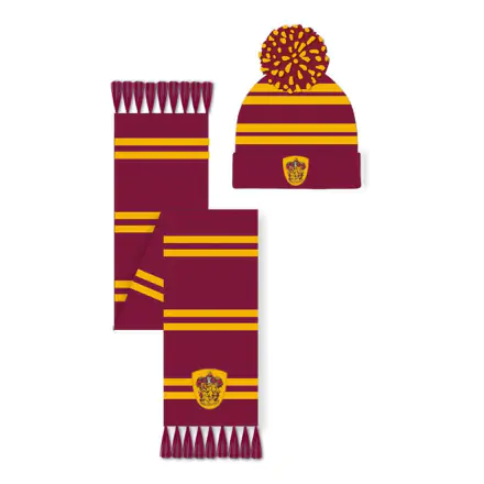 Harry Potter Beanie & Scarf Set House Gryffindor 165 cm product photo