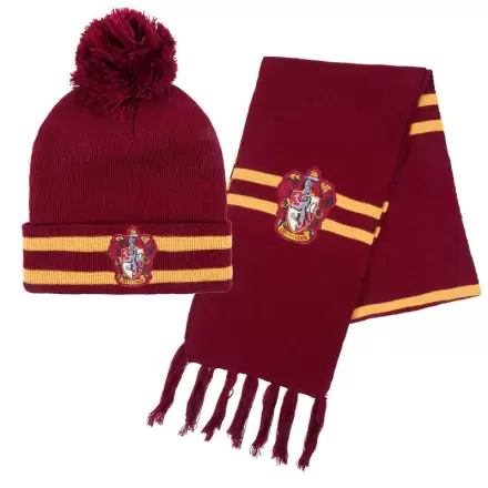 Harry Potter Gryffindor beanie &; scarf set termékfotója