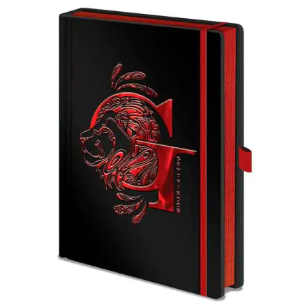 Harry Potter Premium Notebook A5 Gryffindor Foil termékfotója
