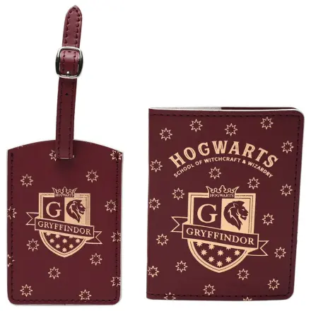 Harry Potter Gryffindor passport holder & luggage tag product photo