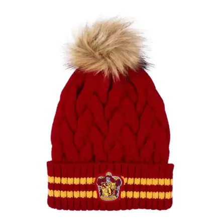 Harry Potter Beanie Pompon Gryffindor Dark Red product photo