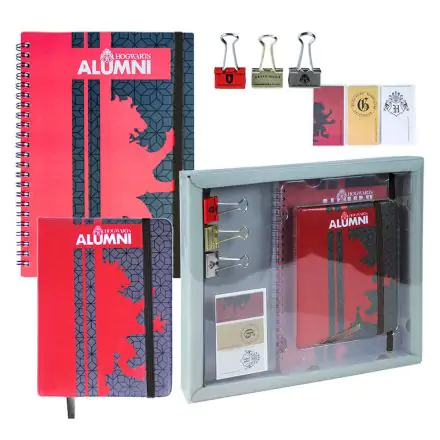 Harry Potter Gryffindor sationery set product photo