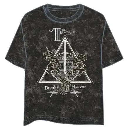 Harry Potter Deathly Hallows Adult T-shirt product photo