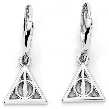 Harry Potter Deathly Hallows Huggy Earrings product photo