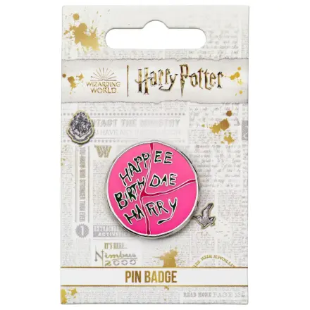 Harry Potter Happee Birthdae Harry Cake pin badge product photo