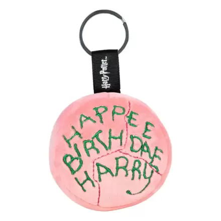 Harry Potter Plush Keychain with metal ring Happee Birthdae Harry Cake 10 cm product photo