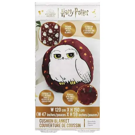 Harry Potter Hedwig 2 in 1 blanket és cushion product photo