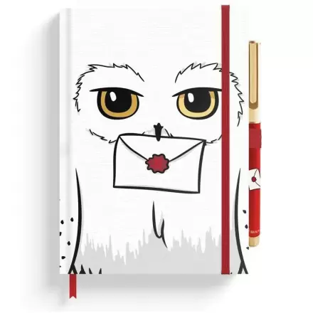 Harry Potter Hedwig A5 premium notebook + pen termékfotója