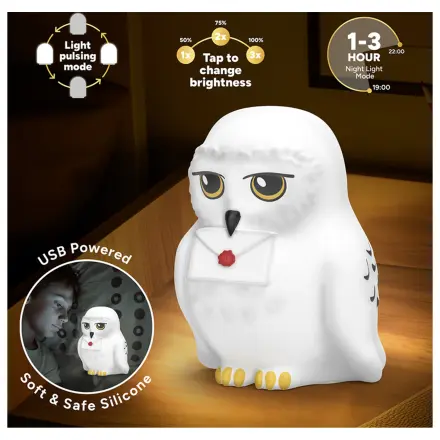 Harry Potter Hedwig 'SquishyGlo' Decorative Light Rechargeable product photo