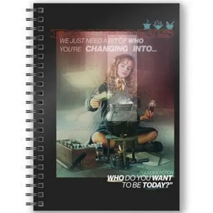 Harry Potter Notebook with 3D-Effect Hermione Potion product photo