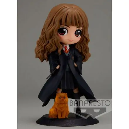 Harry Potter Q Posket Mini Figure Hermione Granger with Crookshanks 14 cm product photo