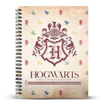 Harry Potter Hogwarts A5 notebook product photo