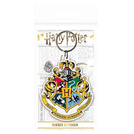 Harry Potter Rubber Keychain Hogwart's Crest 6 cm product photo