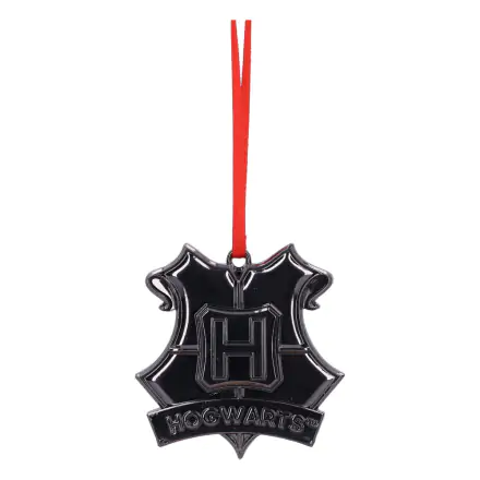 Harry Potter Hanging Tree Ornament Hogwarts Crest (Silver) 6 cm product photo