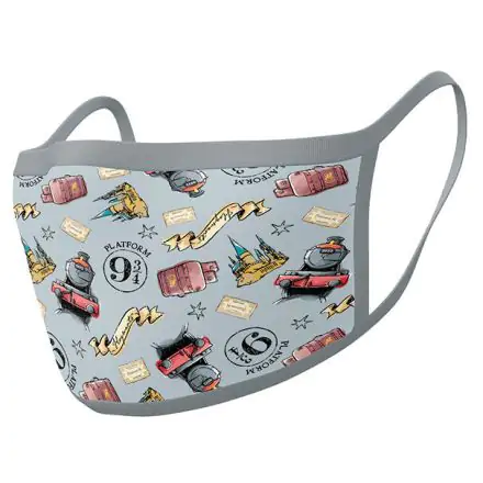 Harry Potter Face Masks 2-Pack Hogwarts Express product photo