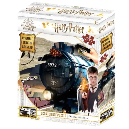 Harry Potter Hogwarts Express Cratch Off puzzle 500pcs termékfotója