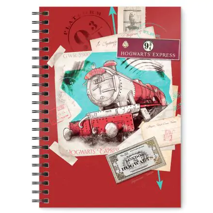 Harry Potter Notebook Hogwarts Express product photo