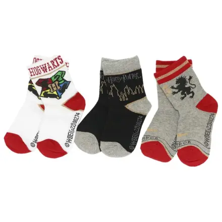 Harry Potter Hogwarts Kids' Socks 23/26 product photo