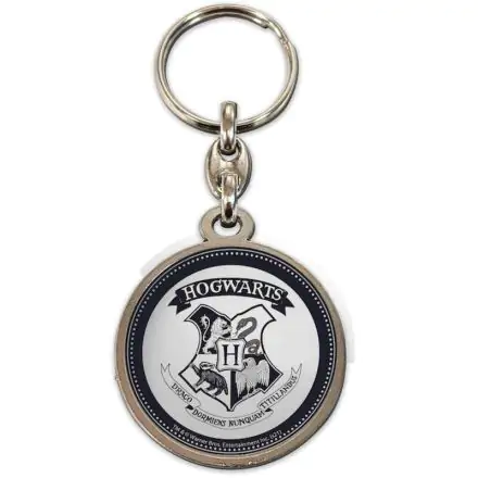 Harry Potter Metal Keychain Hogwarts Shield product photo