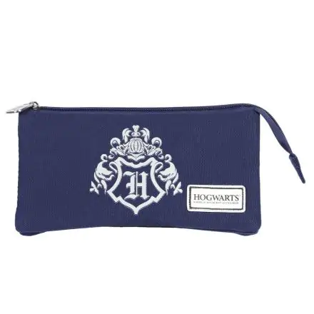 Harry Potter Pencil Case Hogwarts Logo Blue termékfotója