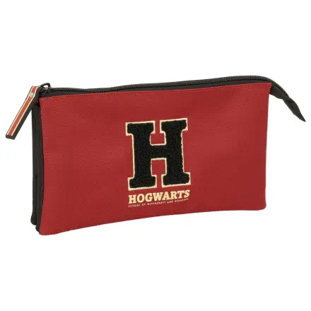 Harry Potter Hogwarts triple pencil case product photo