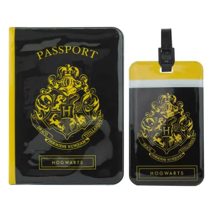 Harry Potter Passport Case & Luggage Tag Set Hogwarts product photo
