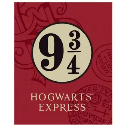 Harry Potter Hogwarts Express coral blanket product photo