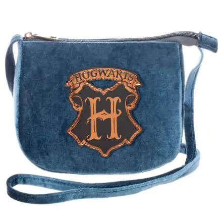 Harry Potter Hogwarts velvet crossbody bag product photo