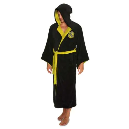 Harry Potter Fleece Bathrobe Hufflepuff product photo