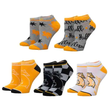 Harry Potter Hufflepuff pack 5 socks product photo