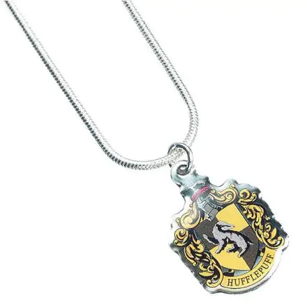 Harry Potter Hufflepuff Crest Slider necklace product photo