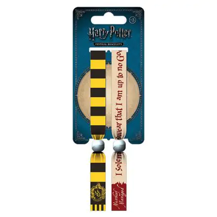 Harry Potter Hufflepuff festival wristband product photo