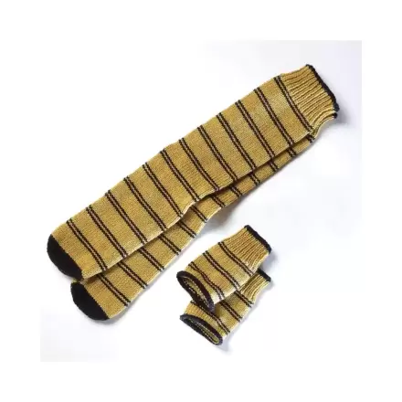 Harry Potter Knitting Kit Slouch Socks and Mittens Hufflepuff product photo