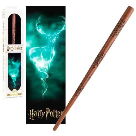 Harry Potter James Potter wand + 3D bookmark product photo