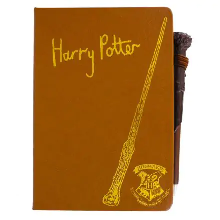 Harry Potter notebook and wand pen product photo