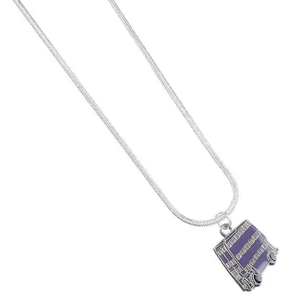 Harry Potter Pendant & Necklace Knight Bus (silver plated) product photo