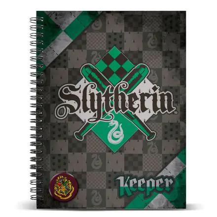 Harry Potter Quidditch Slytherin A4 notebook product photo