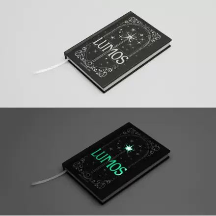 Harry Potter Lumos A5 premium led notebook + pen termékfotója