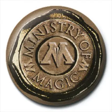 Harry Potter Ministry Of Magic Seal button badge product photo