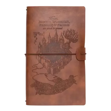 Harry Potter Marauder Map travel notebook termékfotója