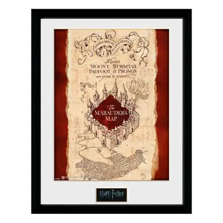 Harry Potter Marauders Map Framed Photo product photo