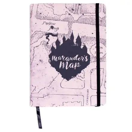 Harry Potter Premium Notebook A5 Marauder's Map product photo