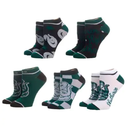 Harry Potter Slytherin pack 5 socks product photo