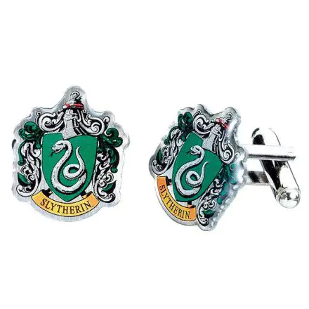 Harry Potter Slytherin Crest Cufflinks product photo
