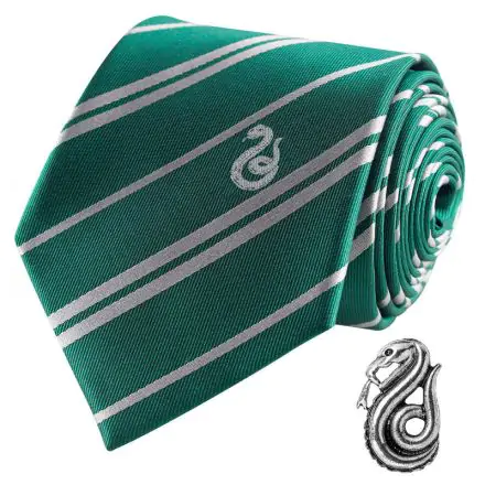 Harry Potter Tie & Metal Pin Deluxe Box Slytherin termékfotója