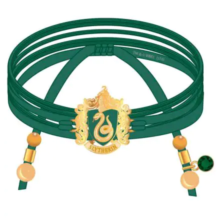 Harry Potter Slytherin bracelet with charms product photo