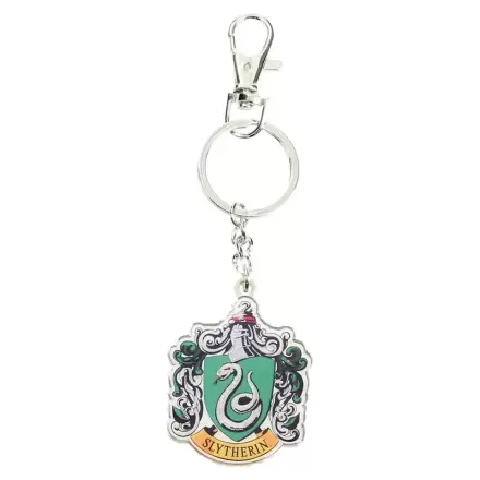 Harry Potter Slytherin shield metal keychain product photo