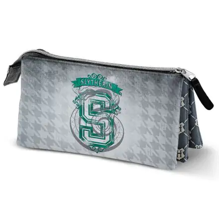 Harry Potter Slytherin triple pencil case product photo
