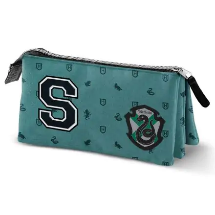 Harry Potter Slytherin triple pencil case product photo
